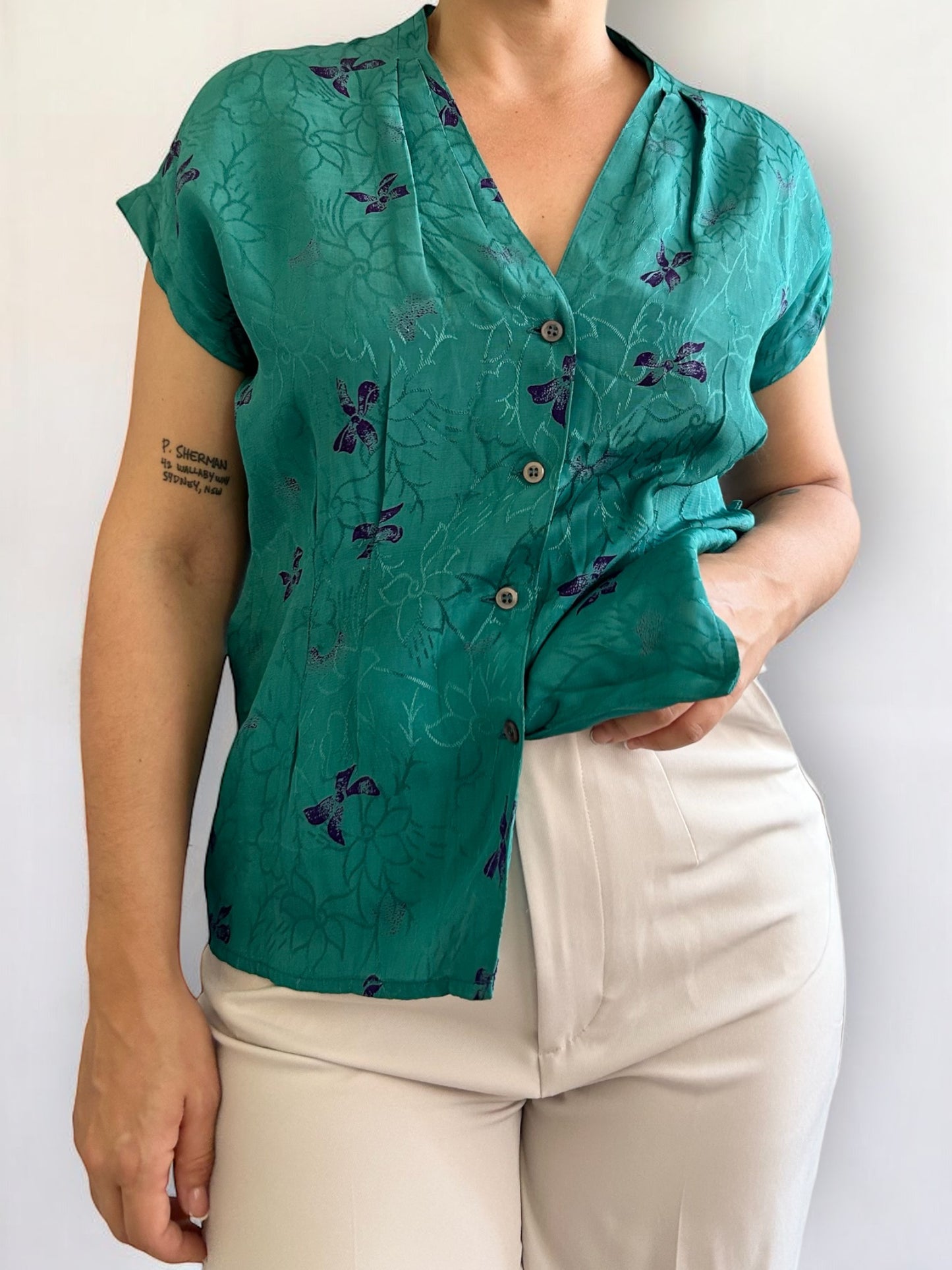 Vintage Silk Blouse