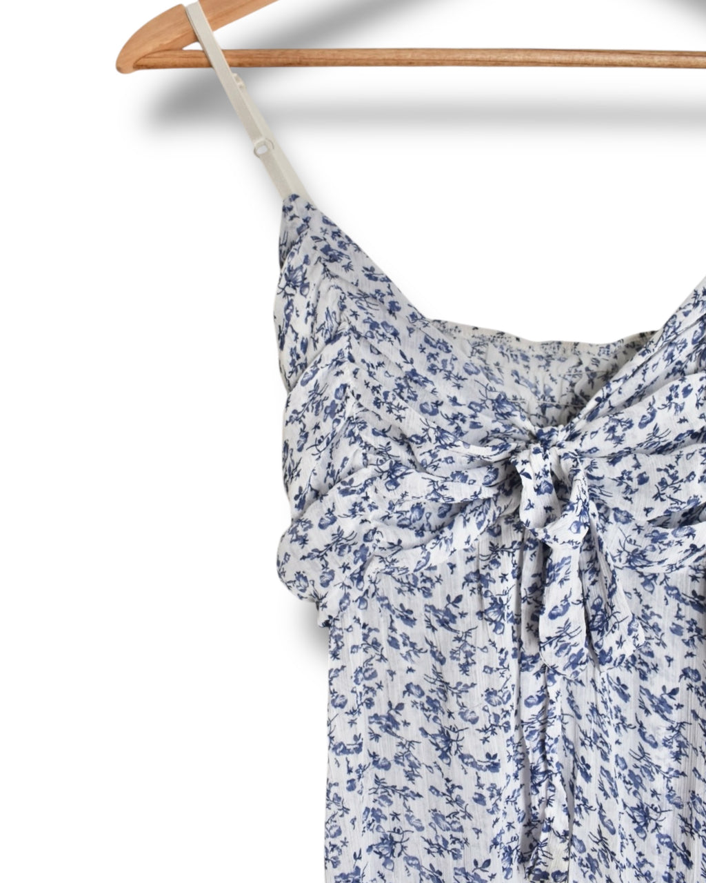Y2K White Sheer Viscose Cami Top