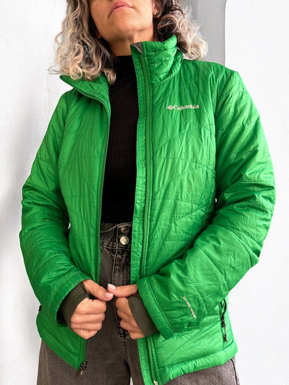 Columbia Green OMNI Shield Thermal Comfort Puffer Jacket