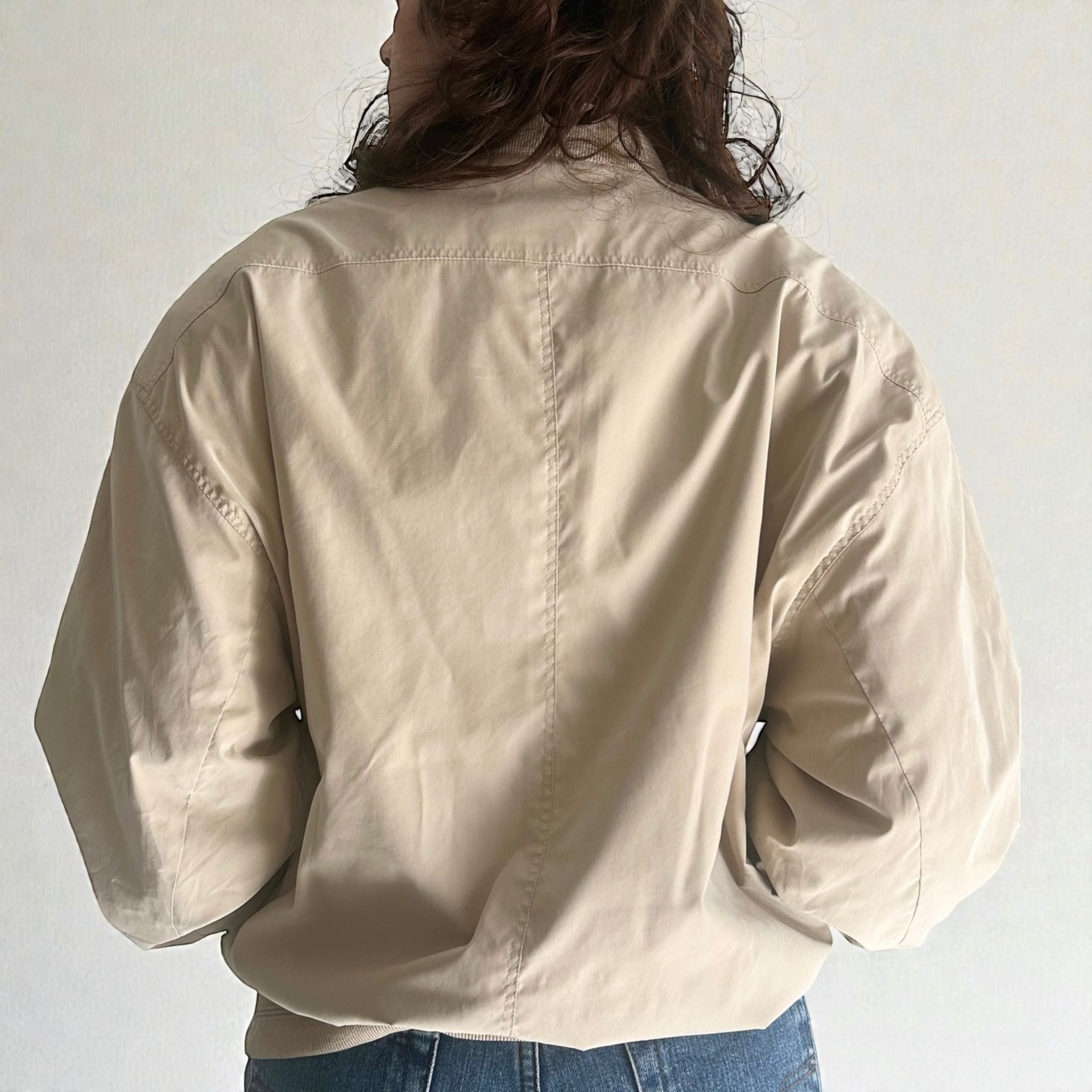 1990s Beige Bomber