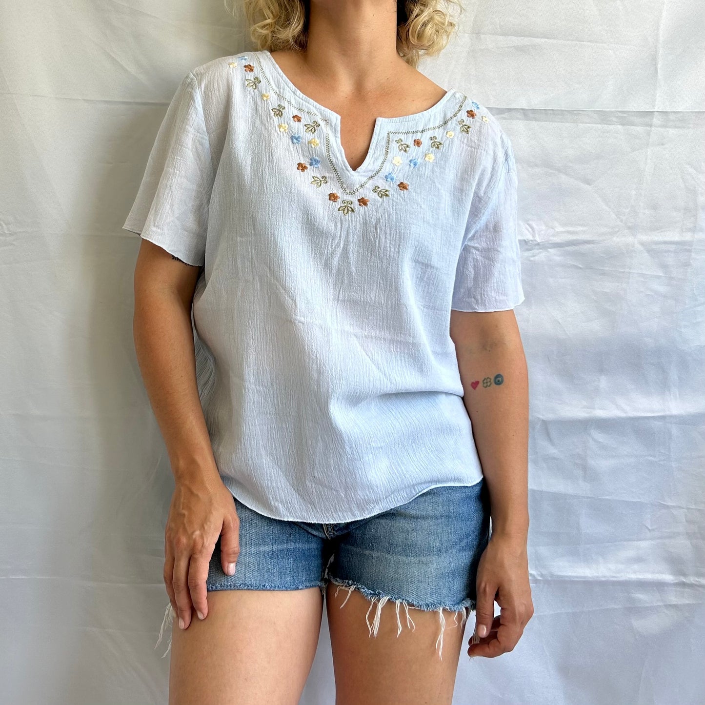 Vintage Embroidered Top