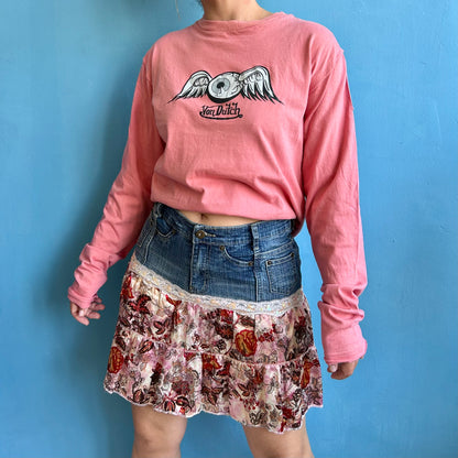 Y2K Denim Skirt