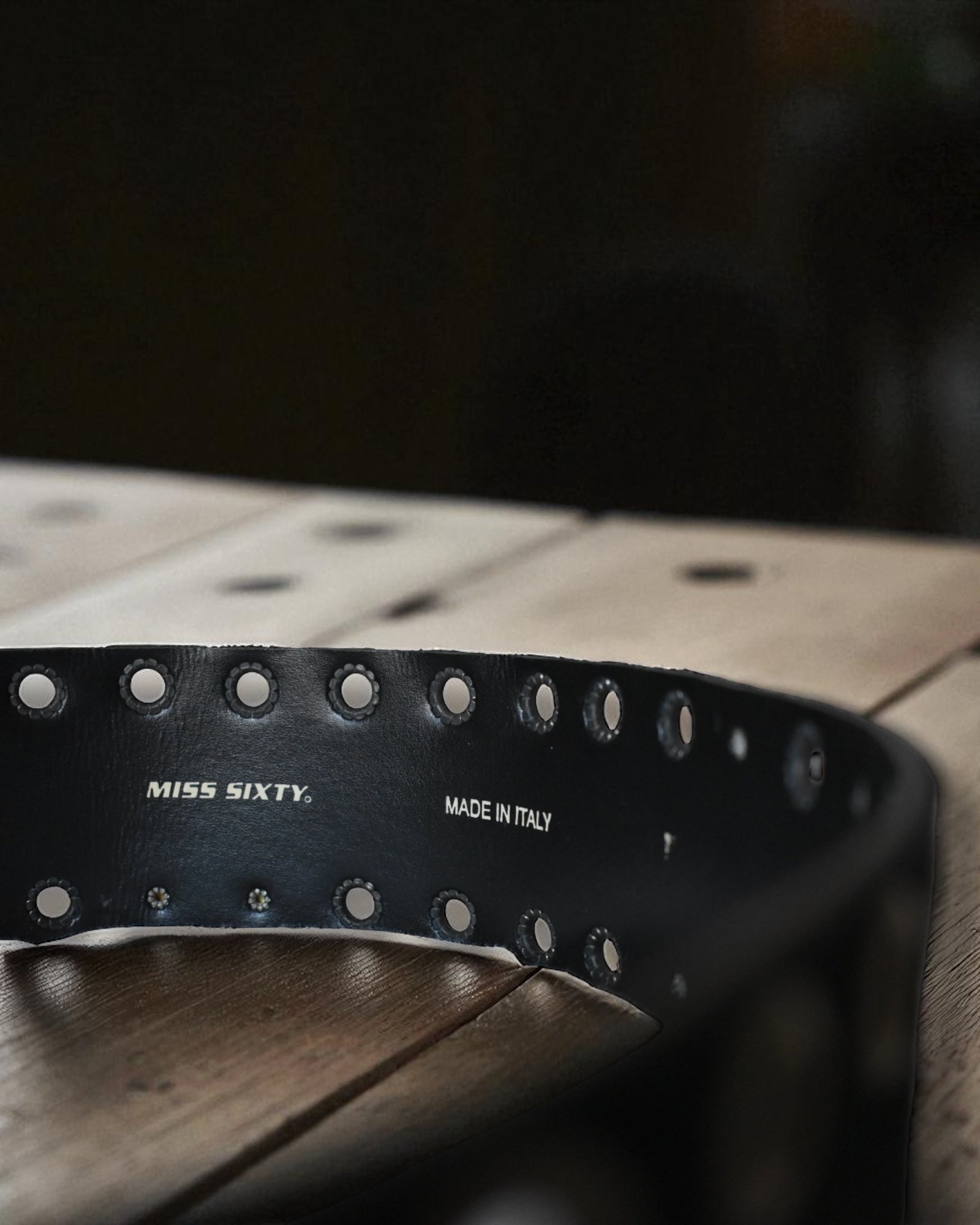 Miss Sixty “Ellie Belt” – Y2K Wide Suede Grommet Lace-Up Belt – Made in Italy – New with Tags