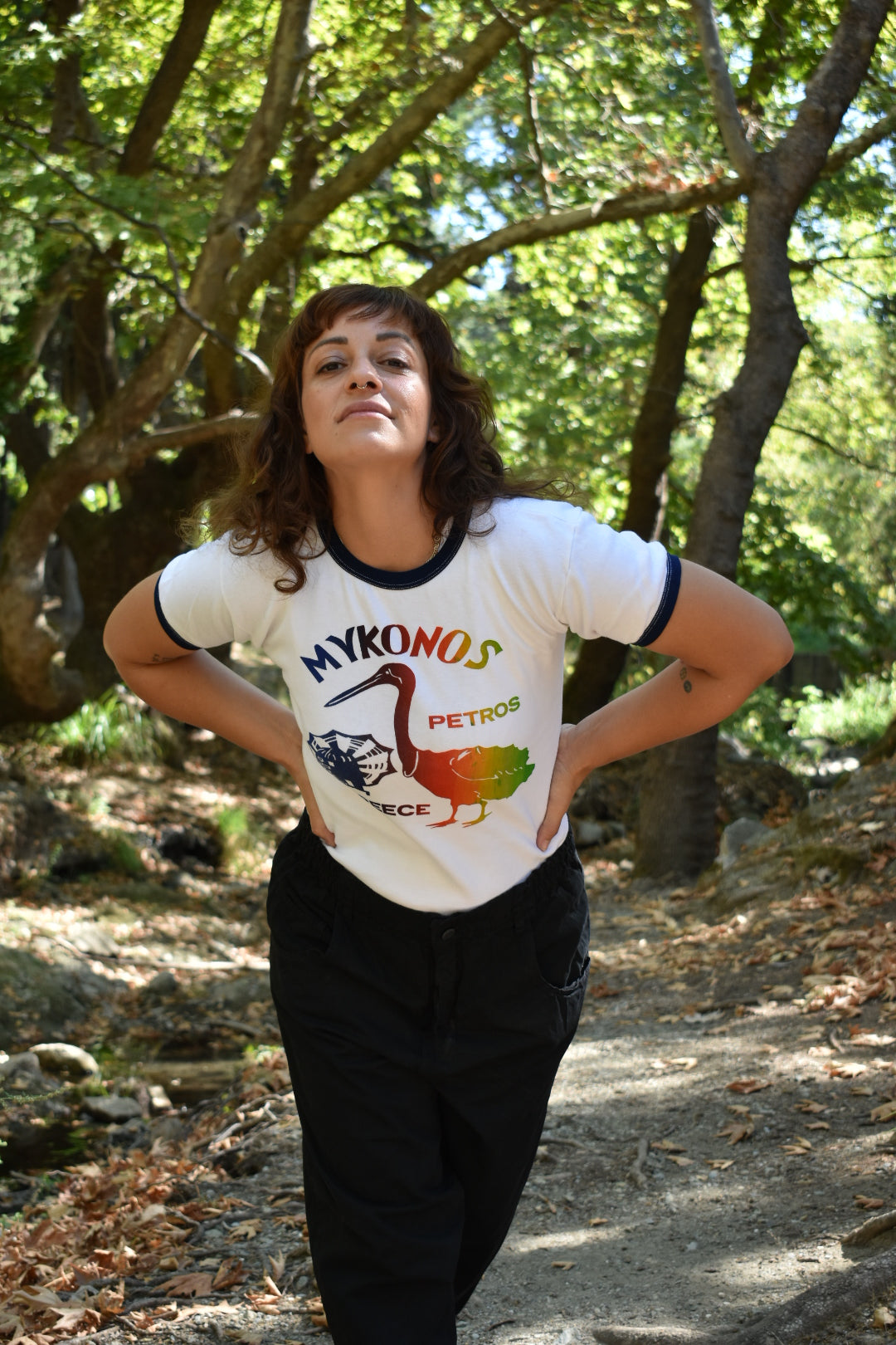 Vintage 1990s Mykonos Souvenir T-Shirt