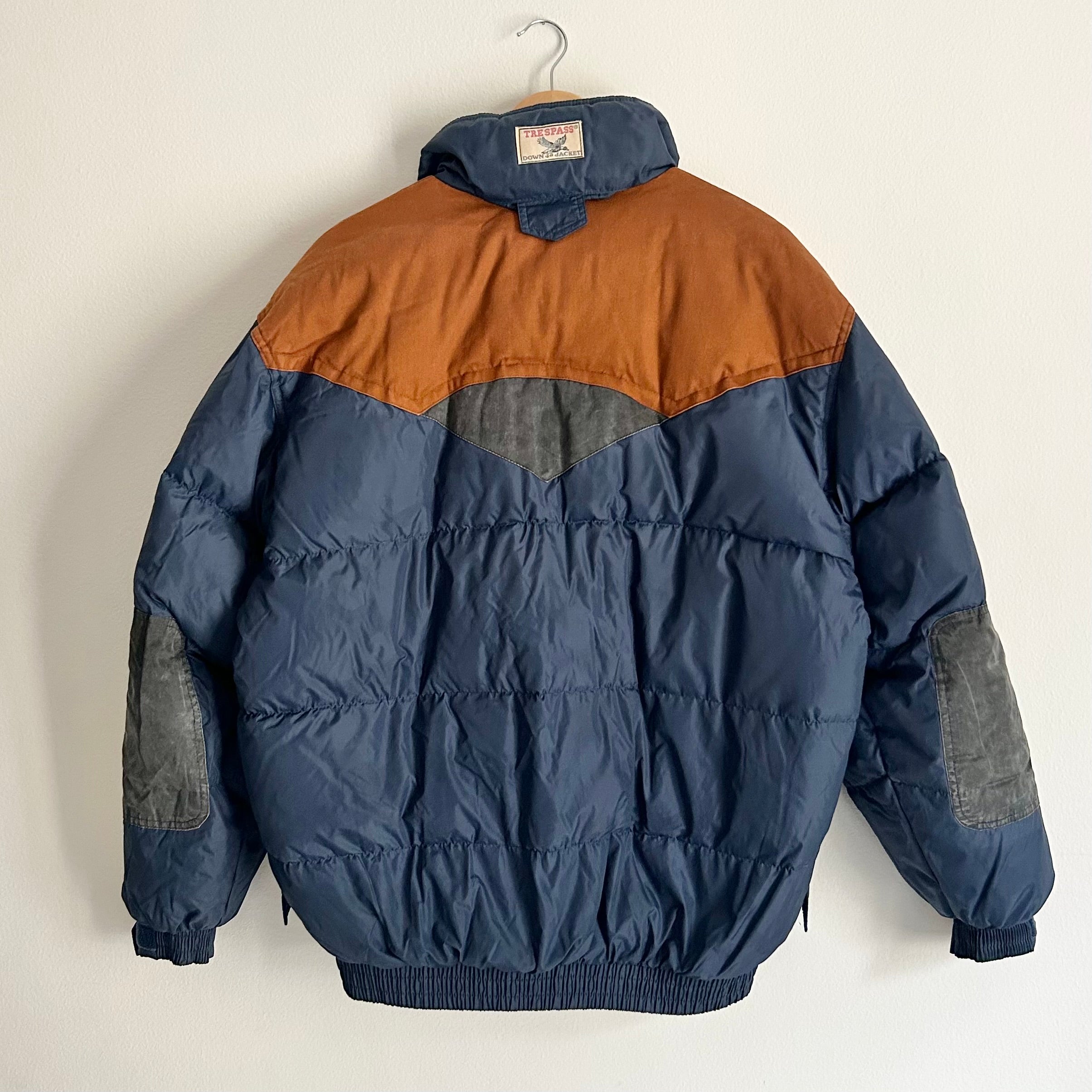 90s Oversized Color-Block Jacket