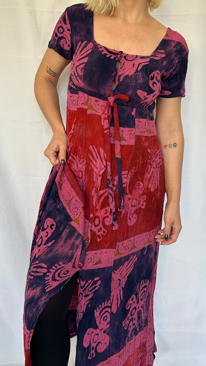 Vintage Indonesian Maxi Dress