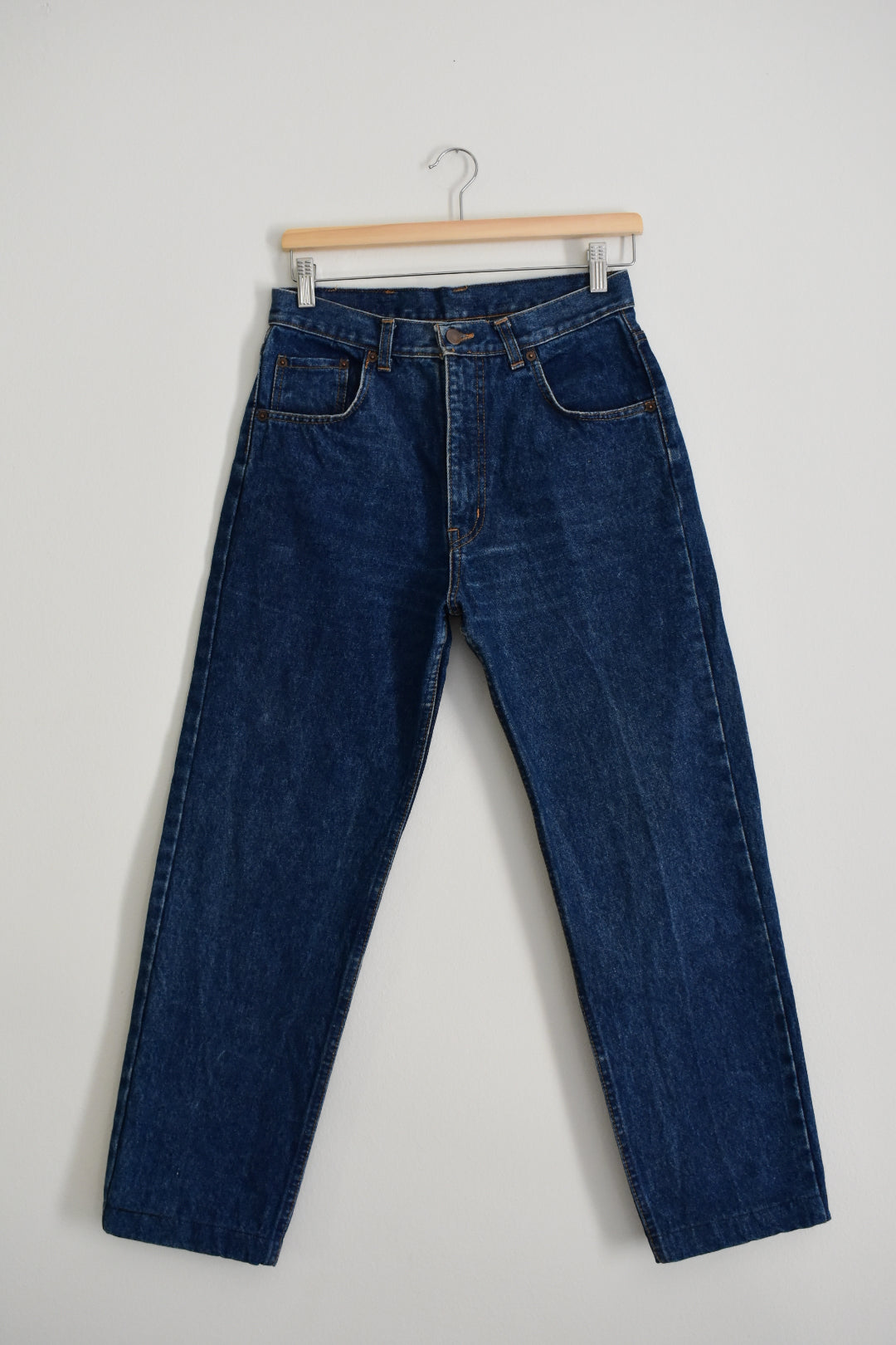 Vintage High-Waisted Jeans – 100% Cotton – Size 29