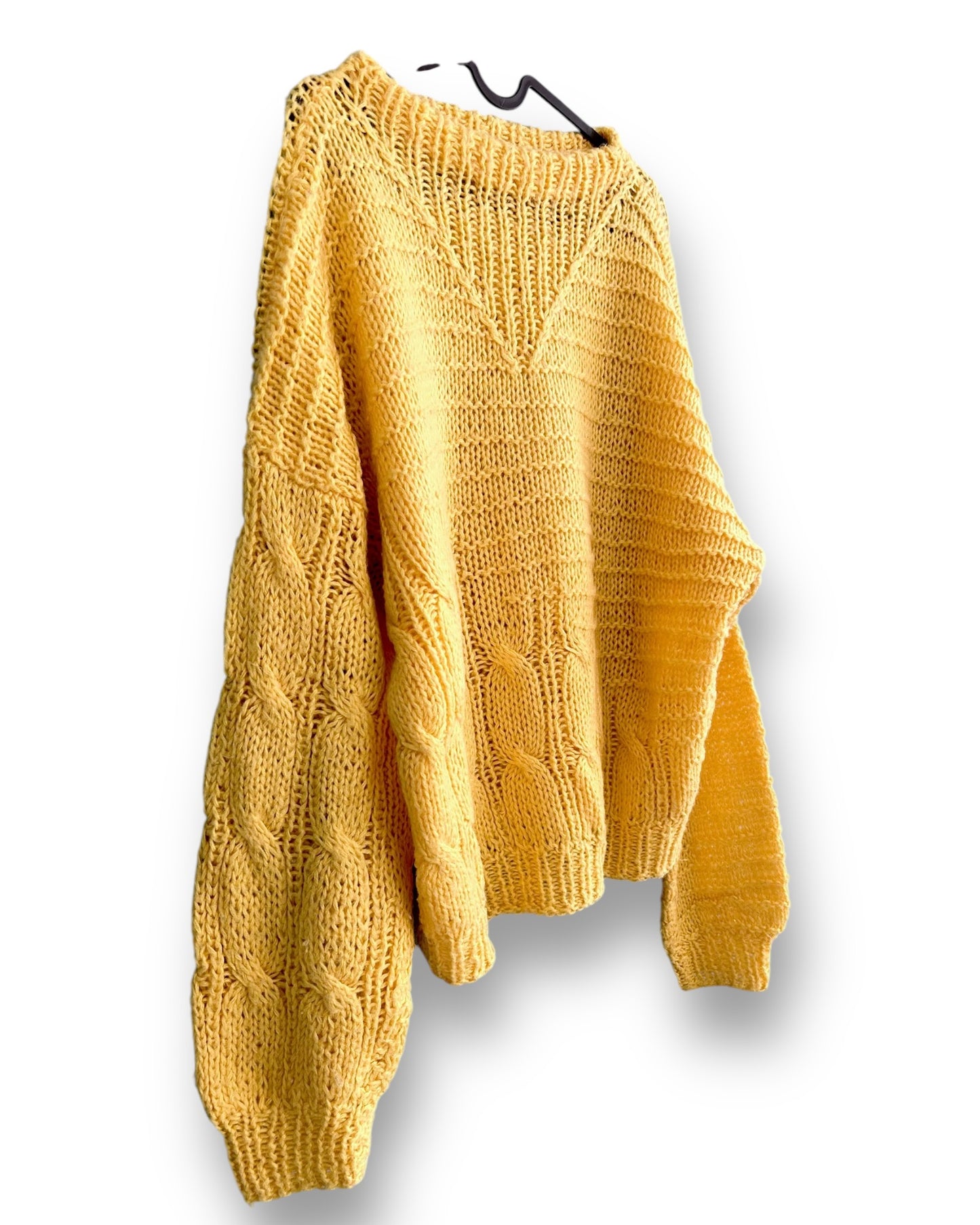 80’s Light Yellow Sweater