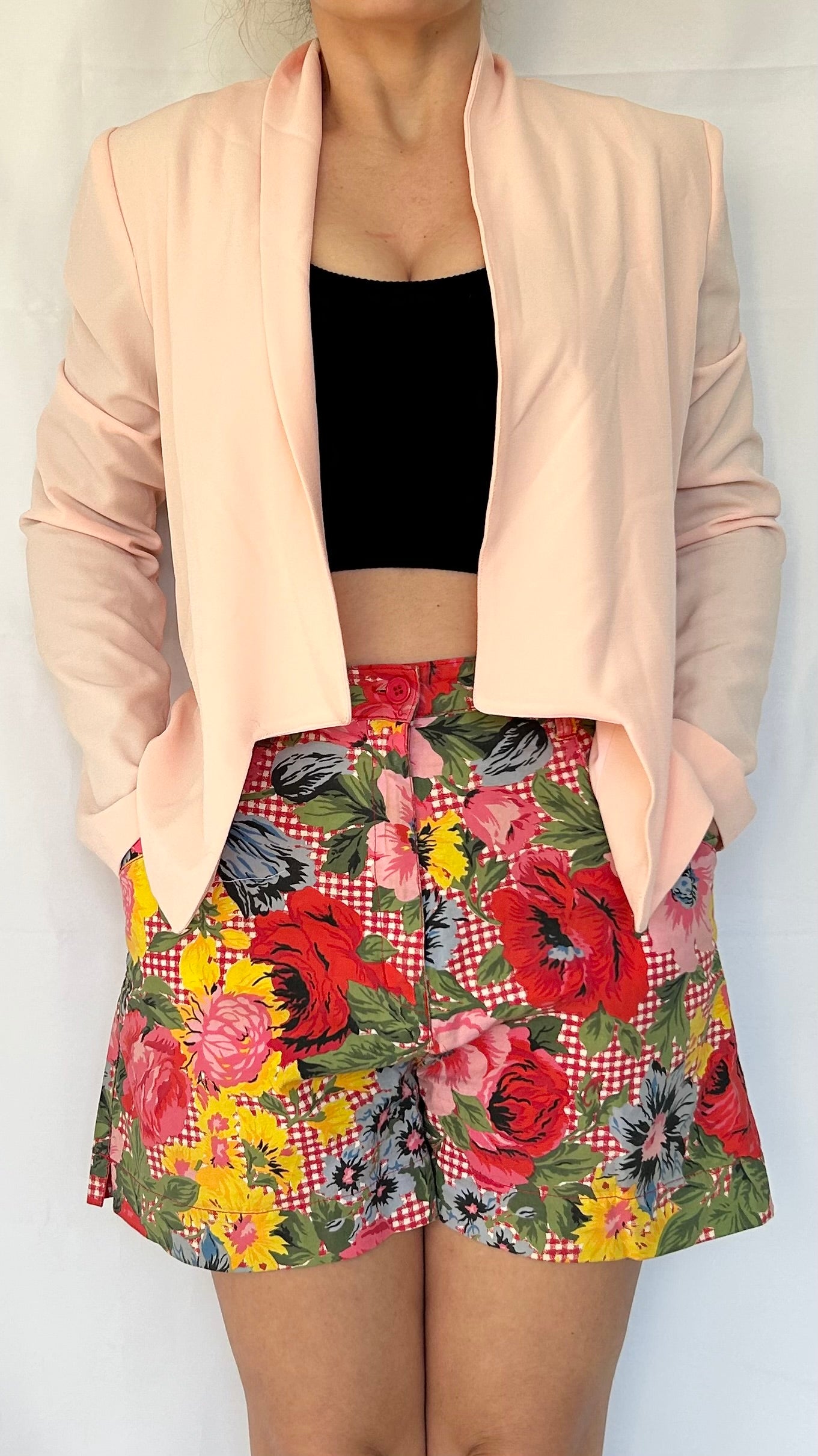 Vintage Peach Light Blazer