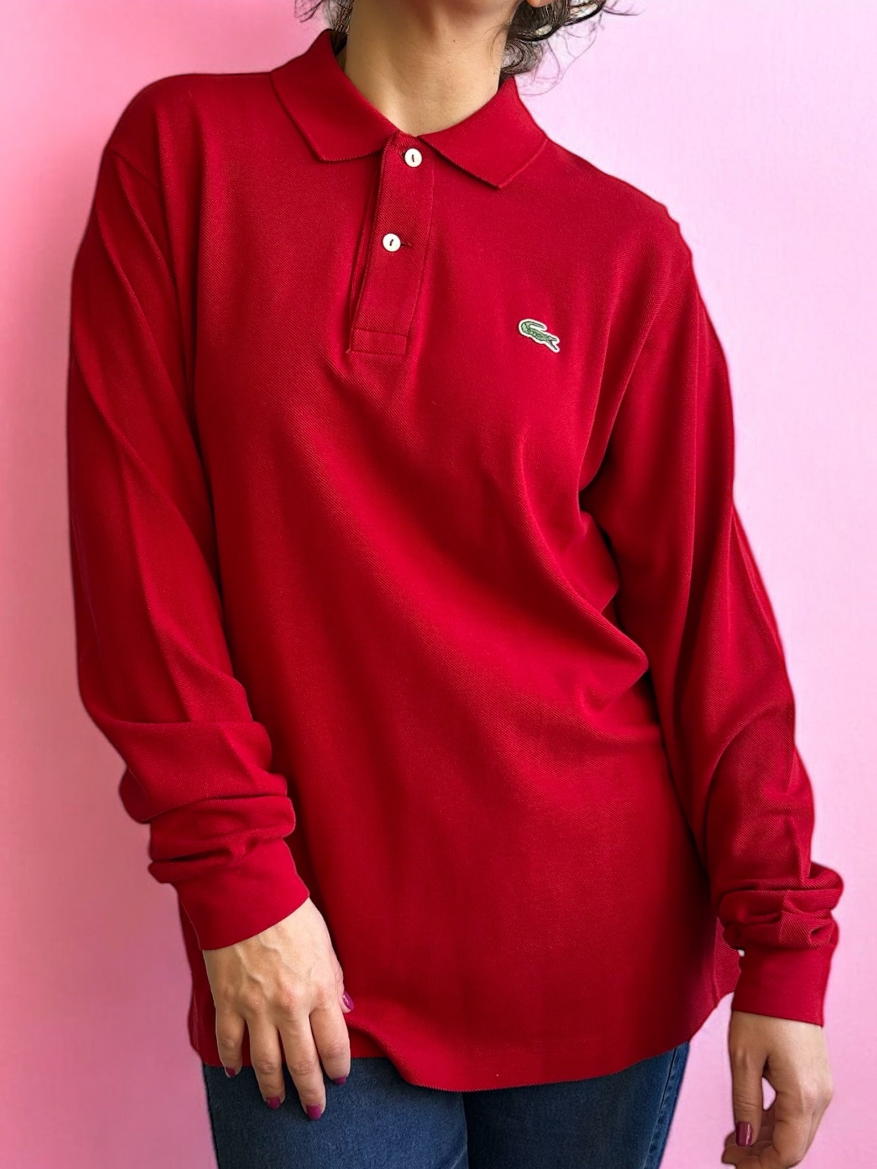 00’s Lacoste Polo Long Sleeve Shirt