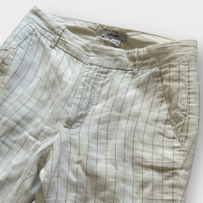 00s Flared Striped Office Pants