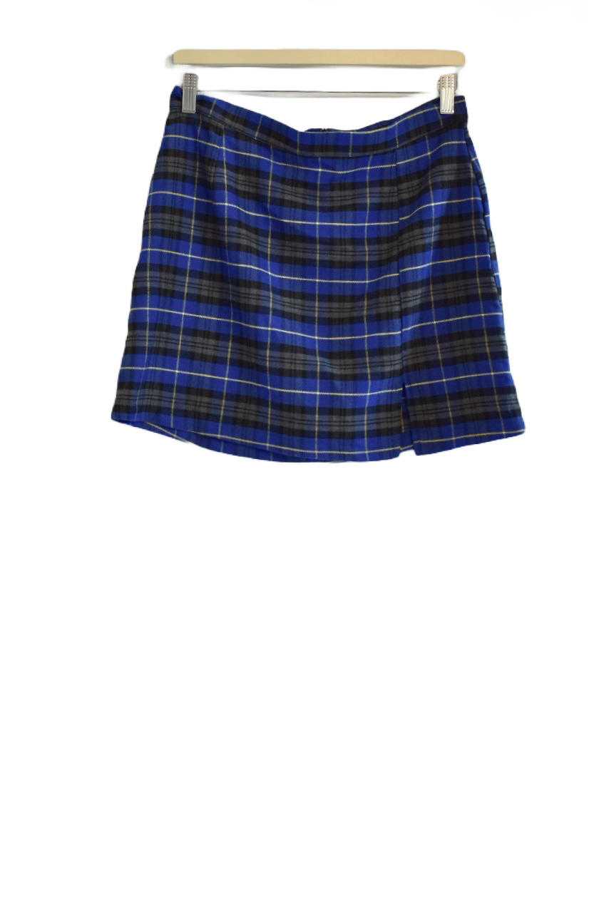 Plaid Mini Skirt