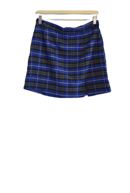 Plaid Mini Skirt