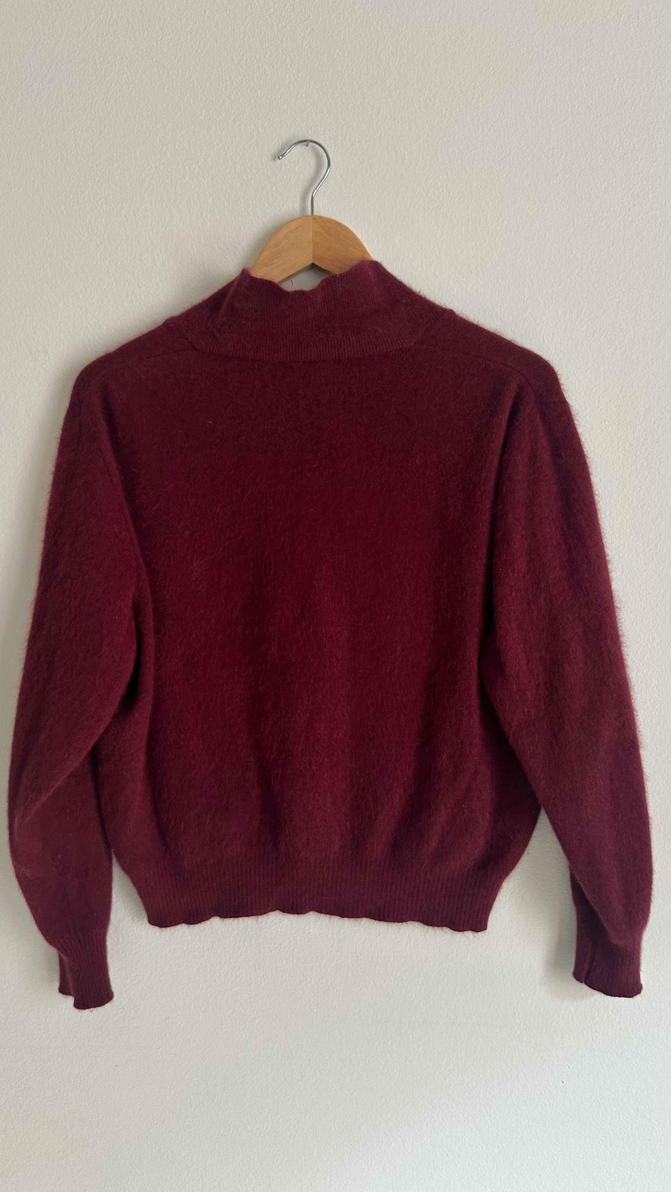 Vintage Ultra-Soft Angora Blend Cardigan