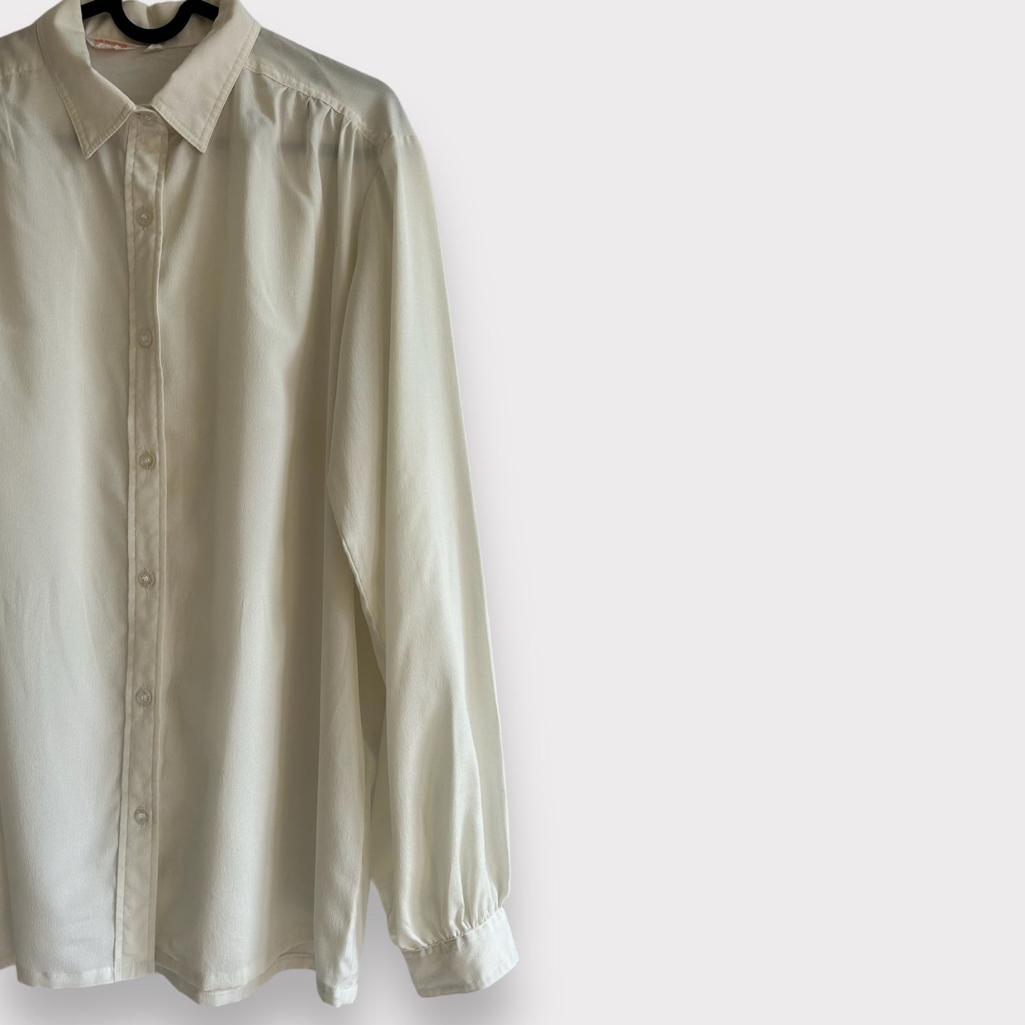 Vintage Off White Long Sleeve Shirt