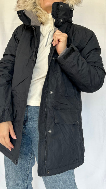 Vintage 80% Insulation Dark Blue Coat