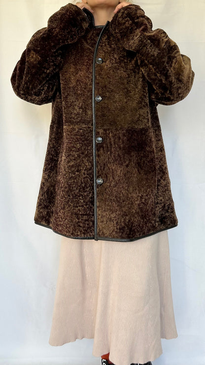 Vintage Faux Fur Double Face Coat