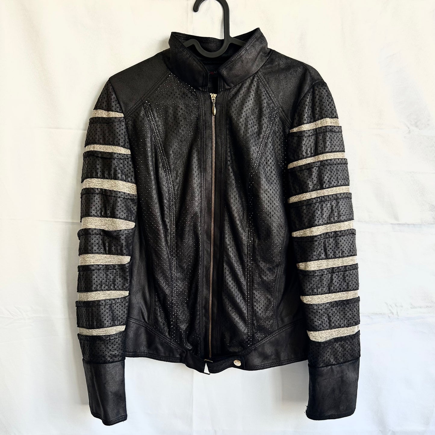 Y2K Ripped Black Jacket