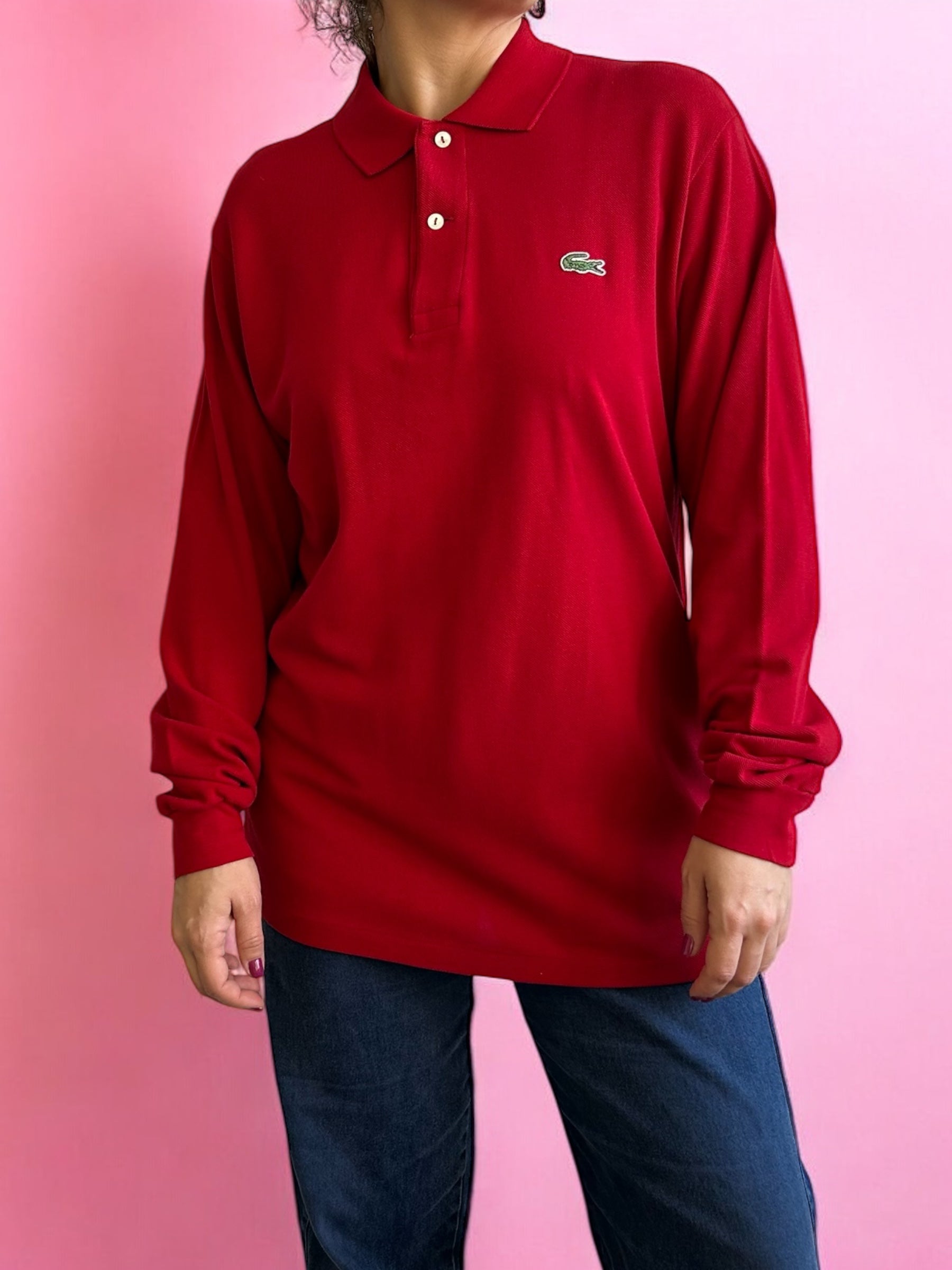 00’s Lacoste Polo Long Sleeve Shirt