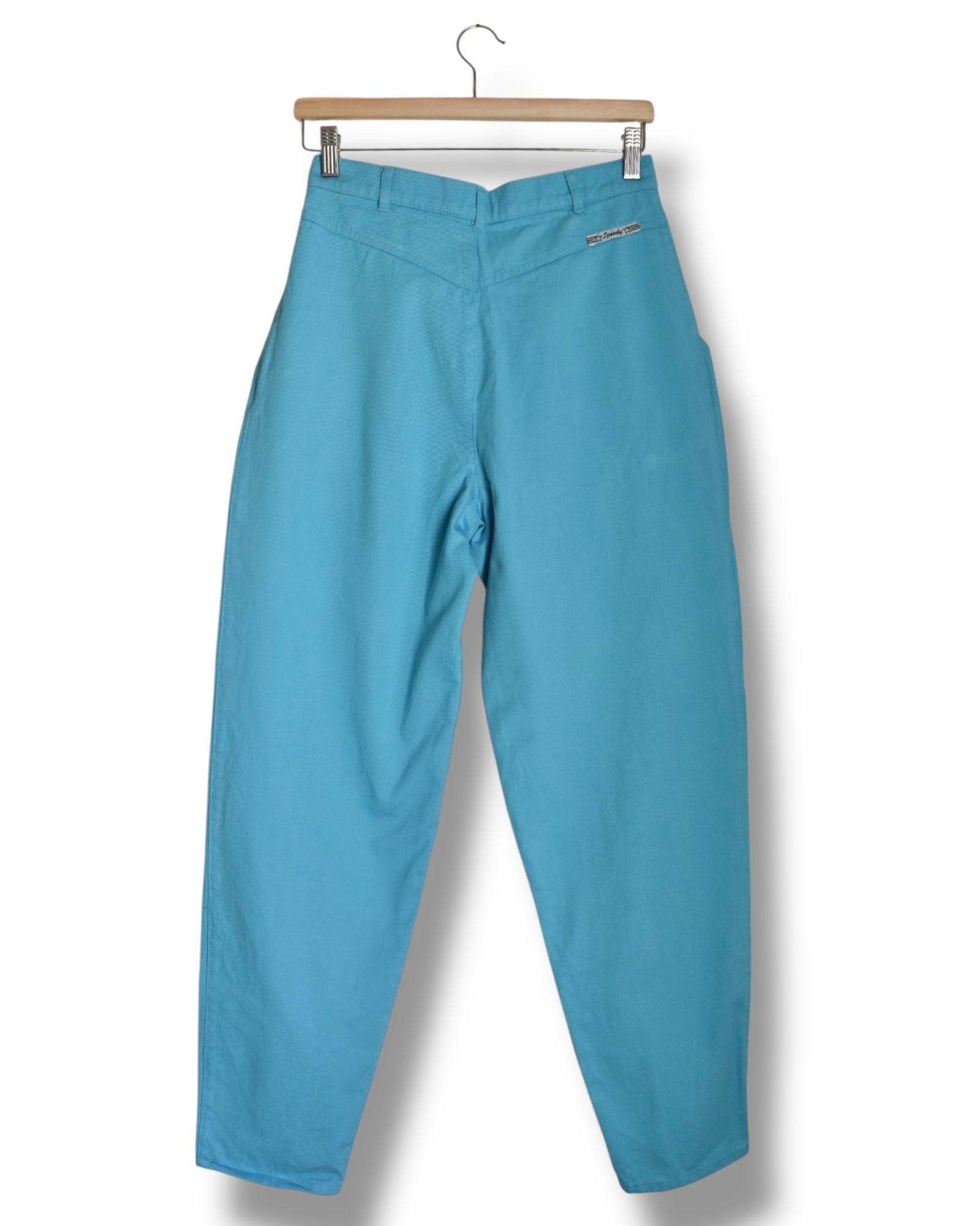 Vintage High-Waisted Light Blue Denim
