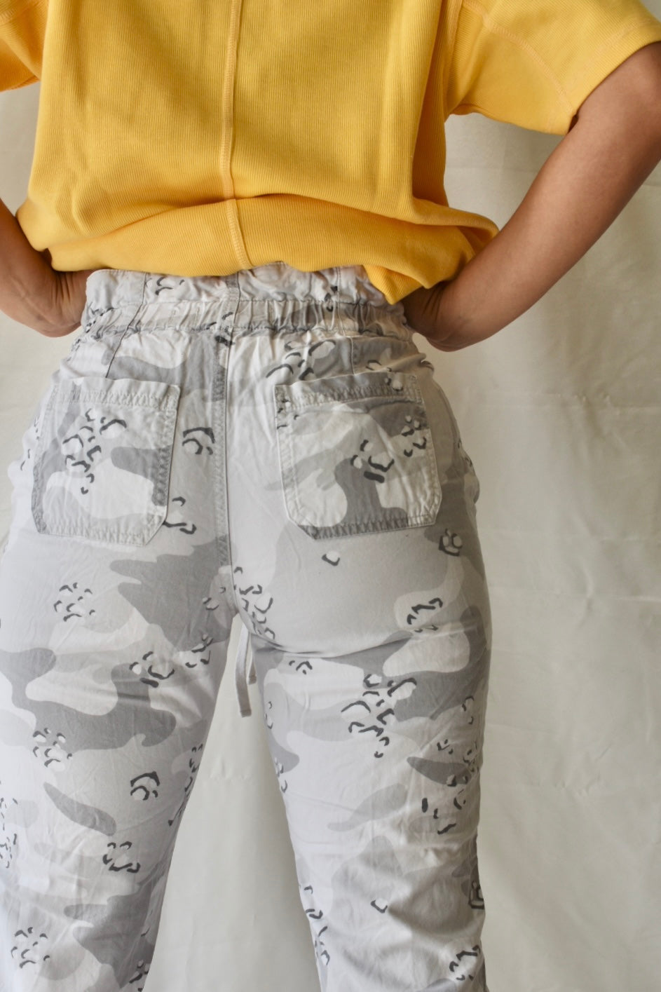 High Waisted Paperbag Hollister Pants