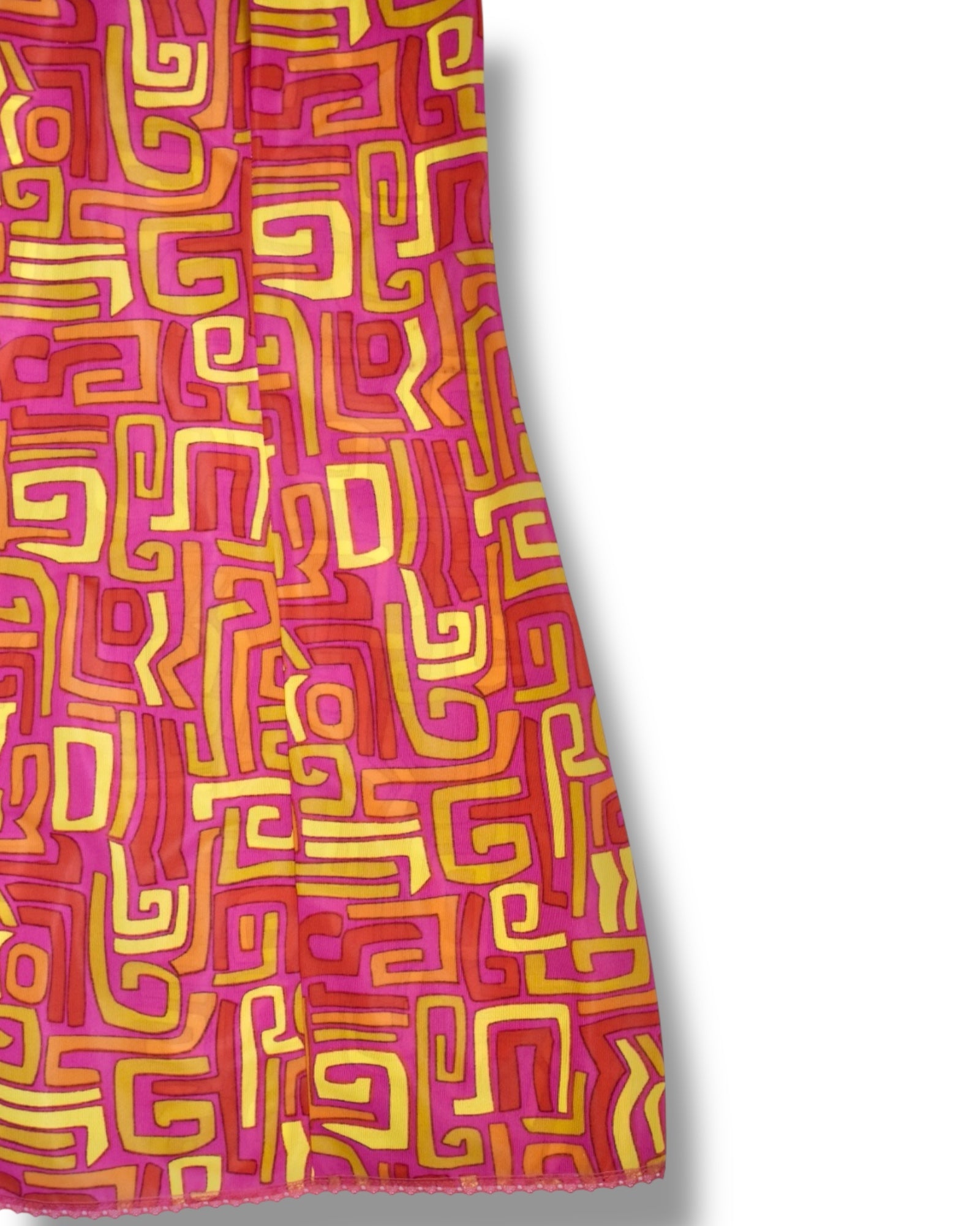 Vintage 70s Nightdresses – Geometric Prints & Vertical Stripes