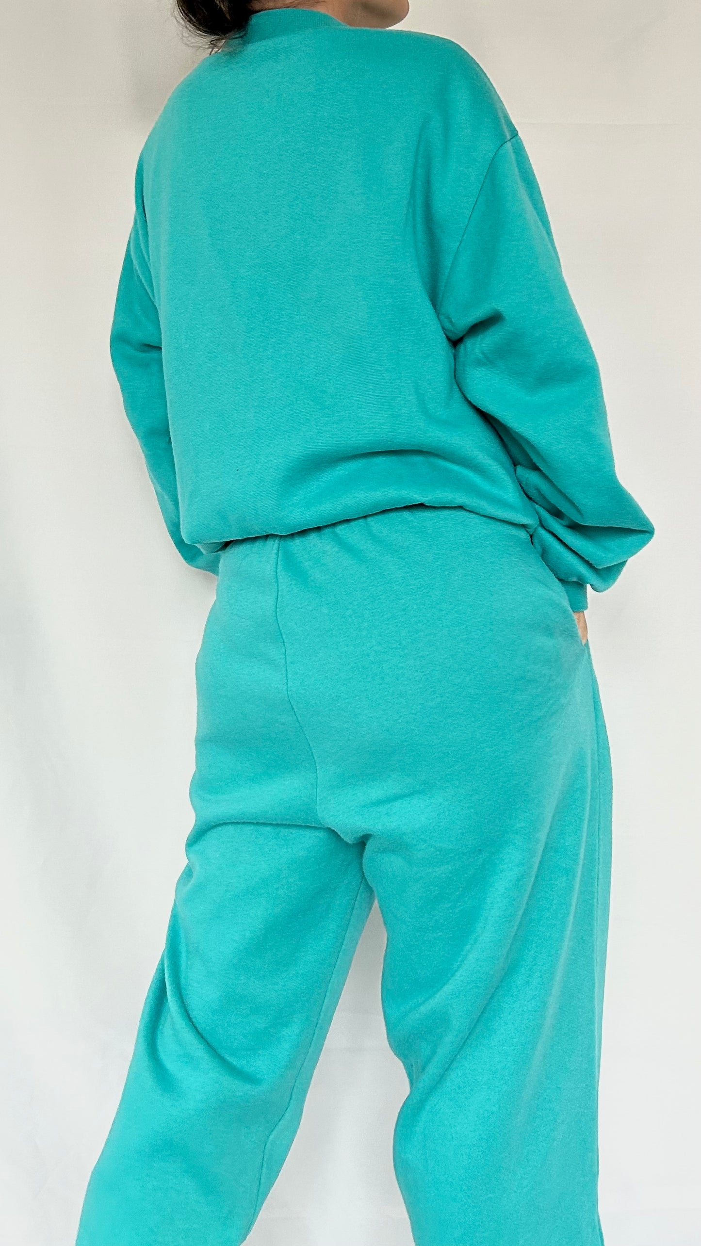 Set Vintage Ski Sweatshirt & Pants