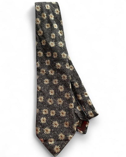 Vintage Floral Silk Tie