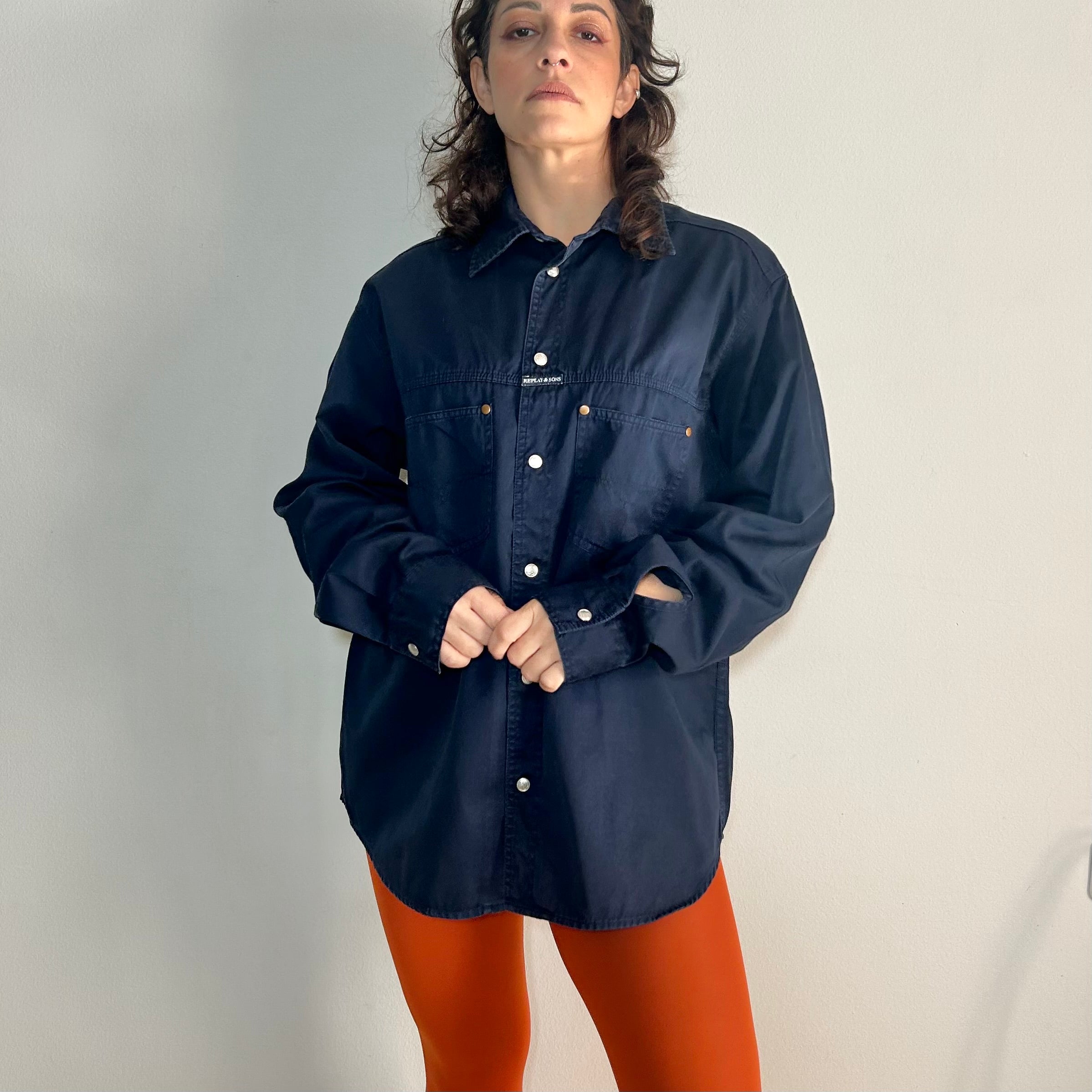 Vintage Replay & Sons Utilitarian Workwear Shirt