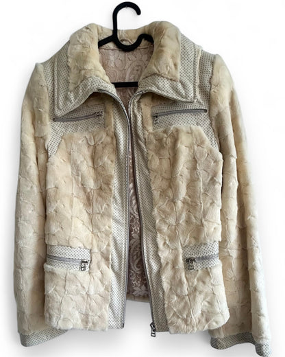 Y2K Real Fur Jacket