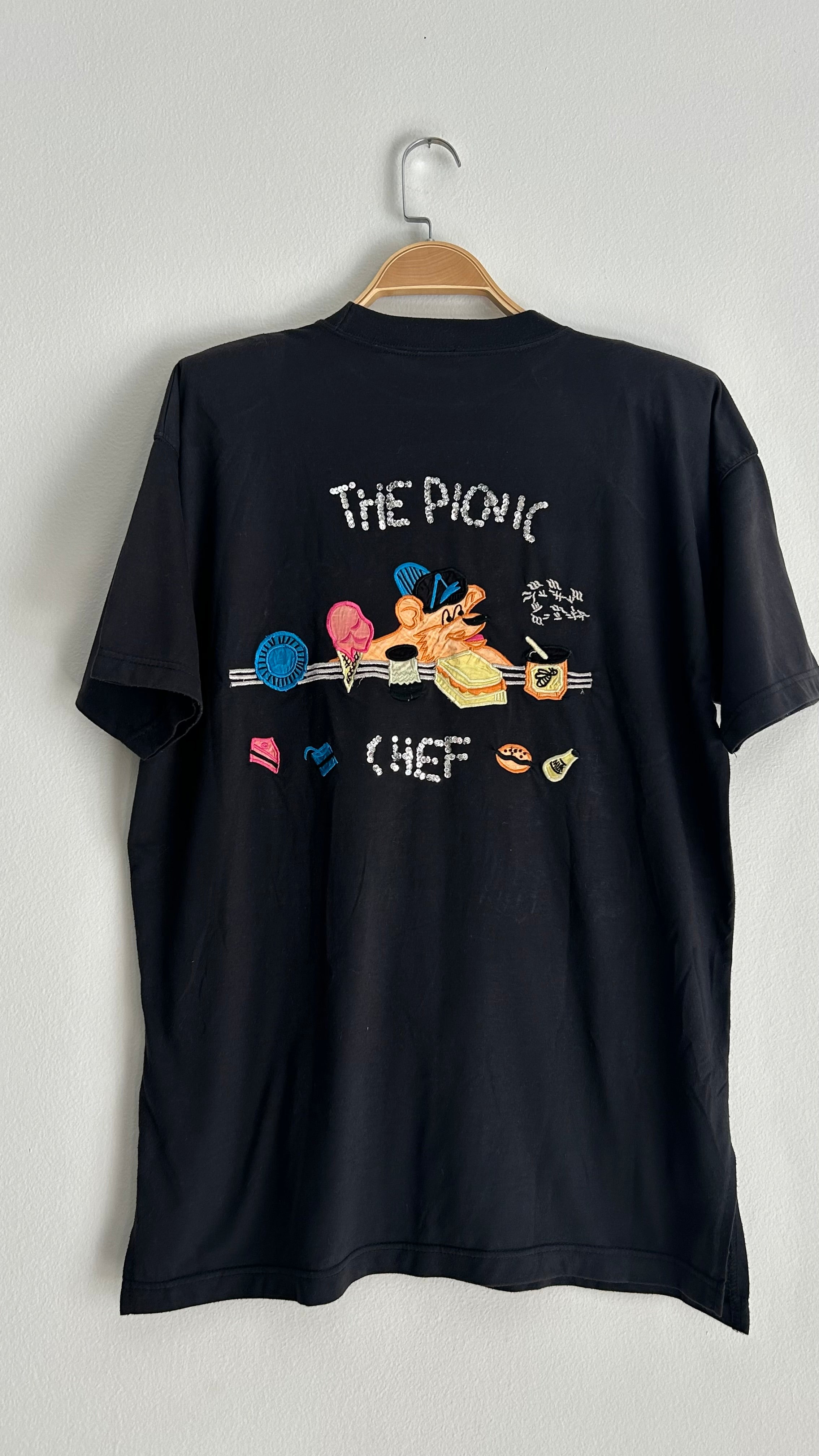 Vintage Oversized Embroidered T-Shirt