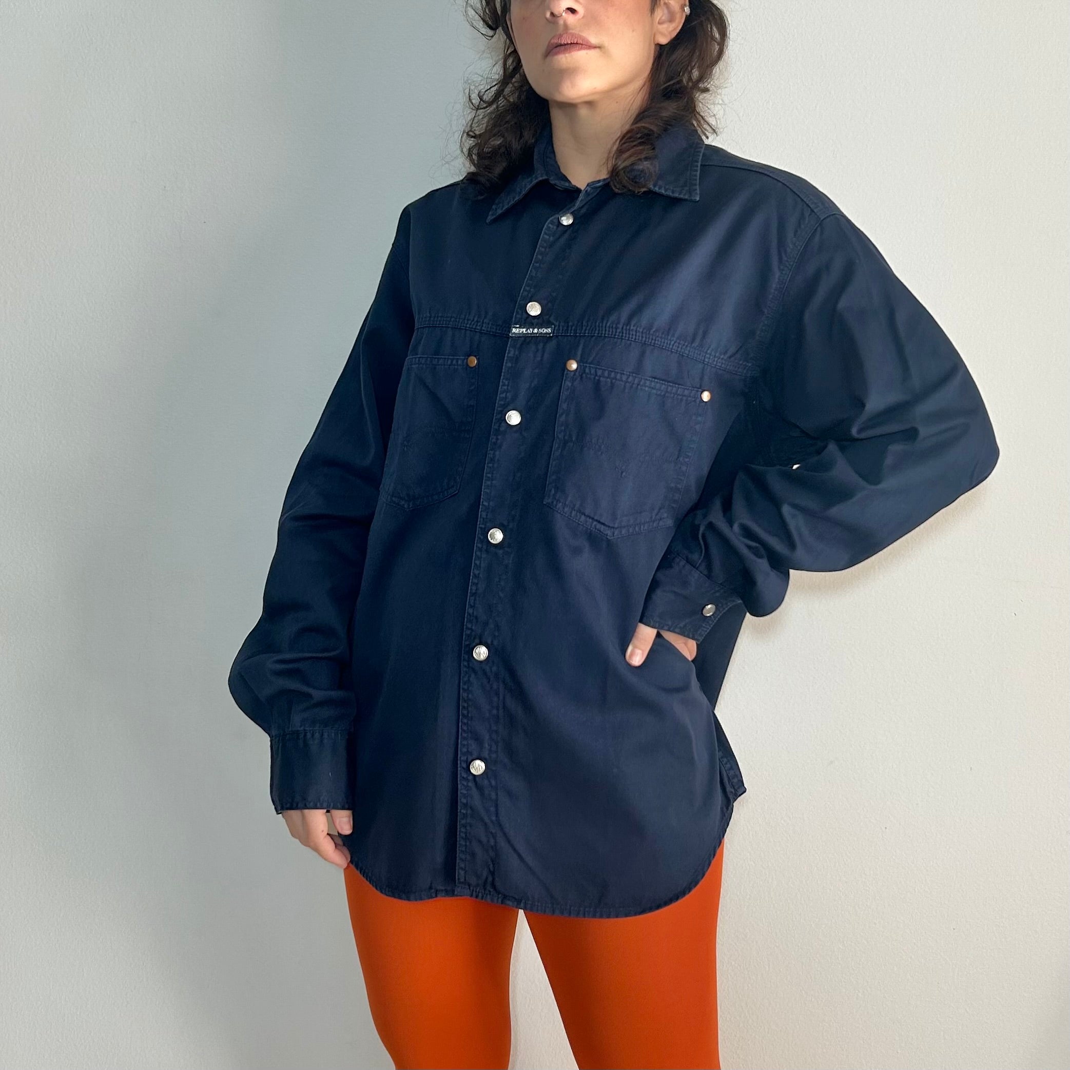 Vintage Replay & Sons Utilitarian Workwear Shirt