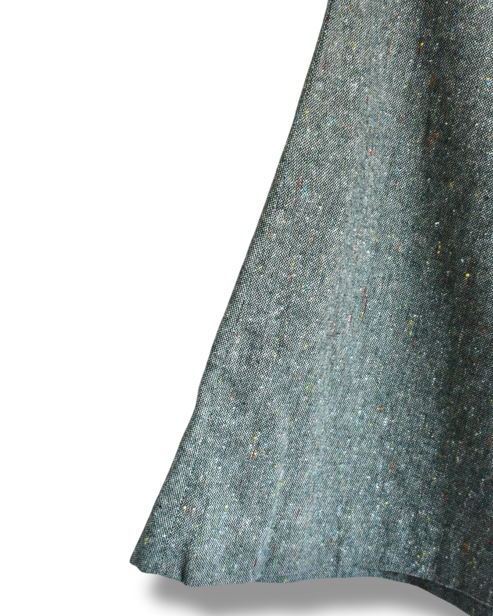 Vintage Women’s Green Wool Tweed Culotte Shorts