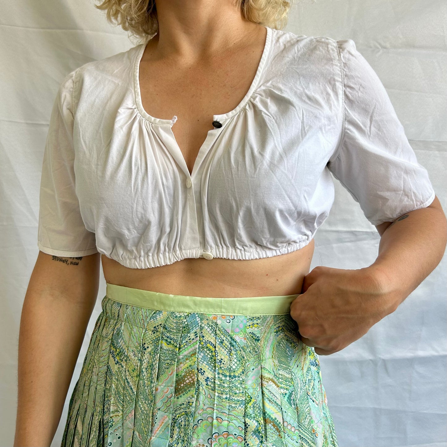 Vintage Dirndl Top