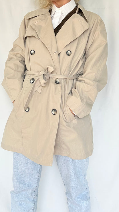 Beige Trench Coat