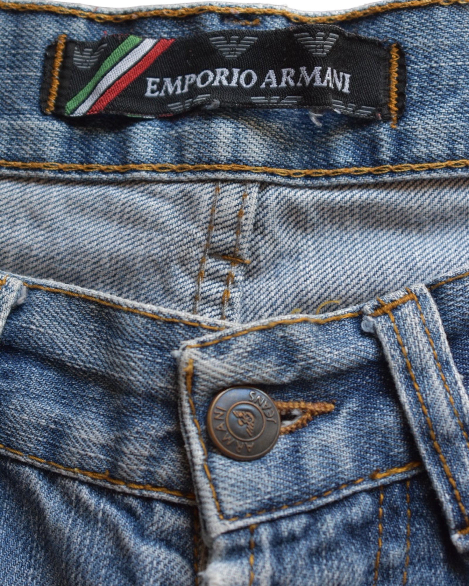 Vintage 90s Emporio Armani Jeans Shorts W32