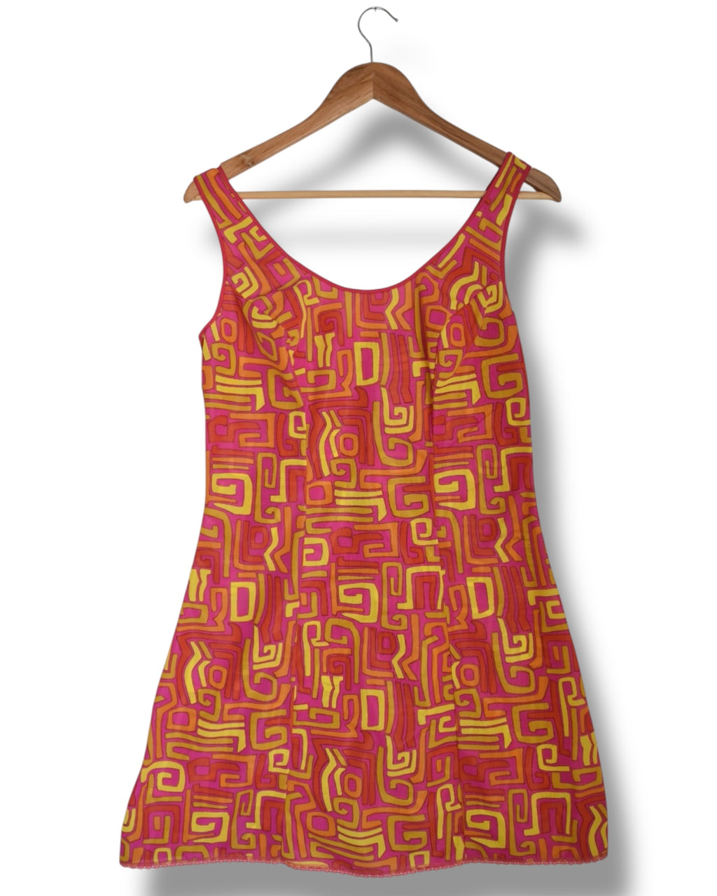 Vintage 70s Nightdresses – Geometric Prints & Vertical Stripes