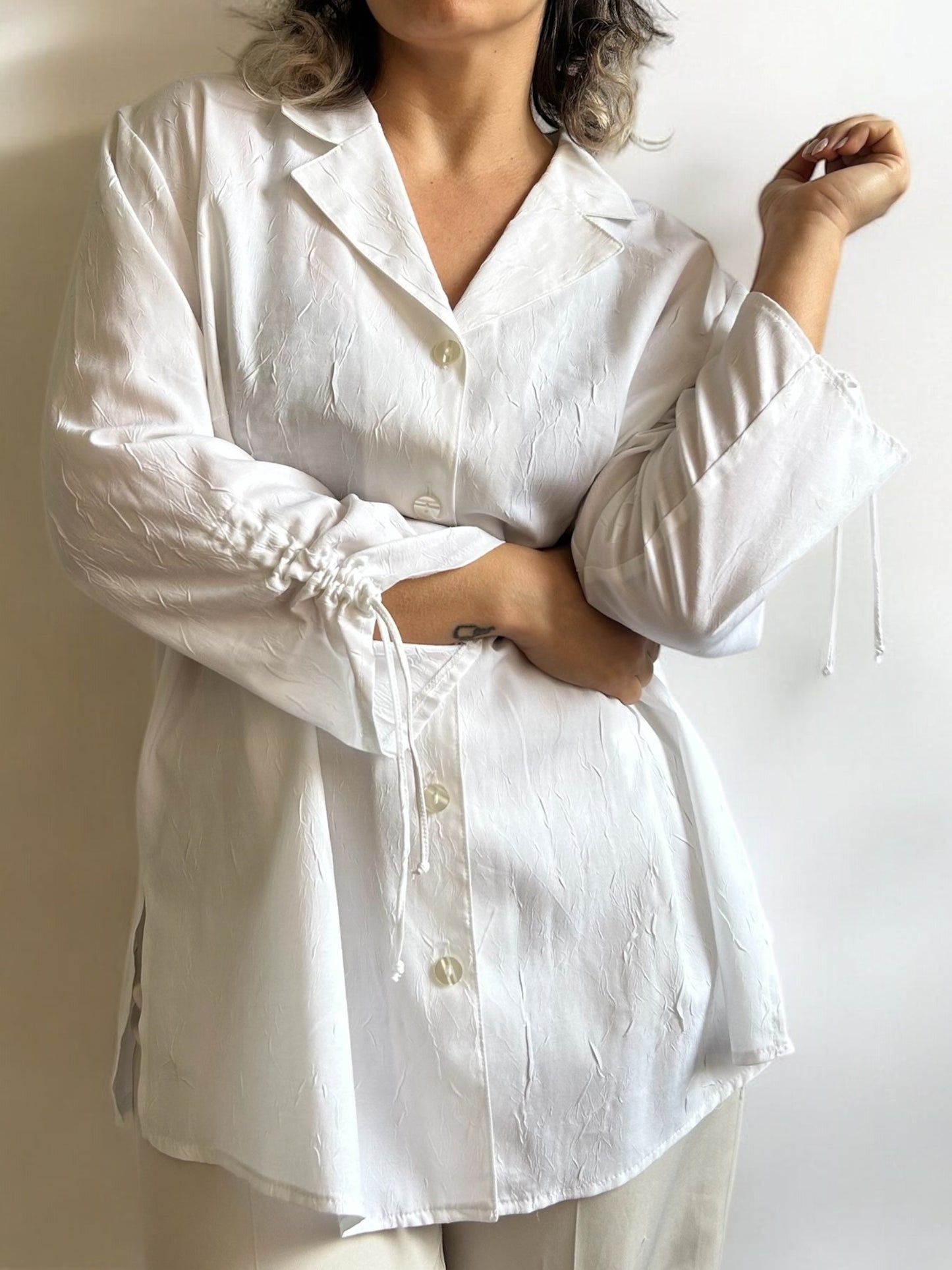 Vintage White Blouse