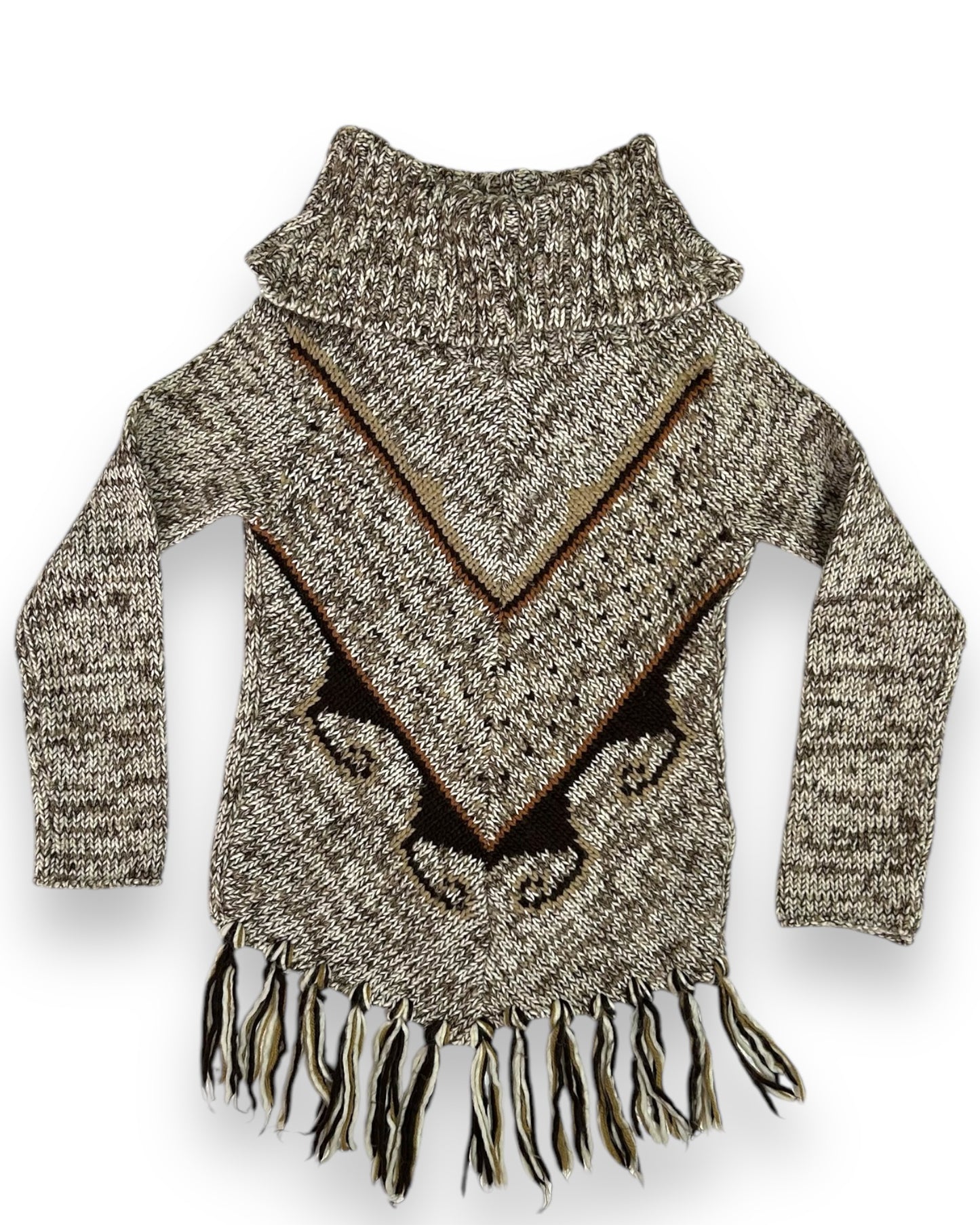 Y2K Fringe Sweater