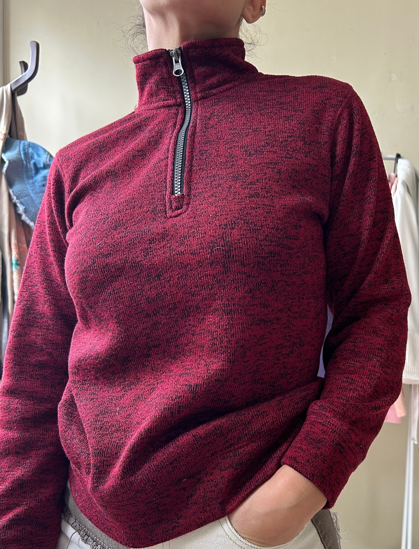 Knitted Shell Fleece S-M