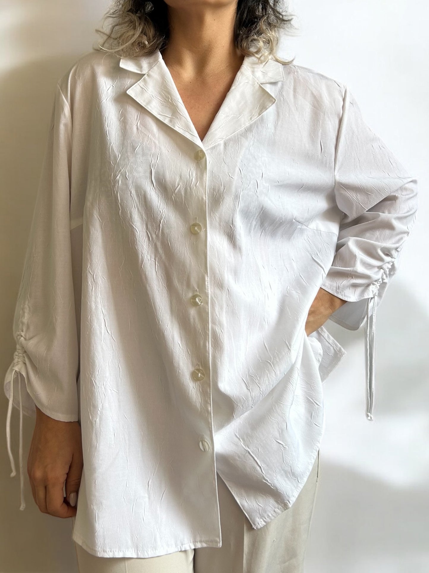 Vintage White Blouse