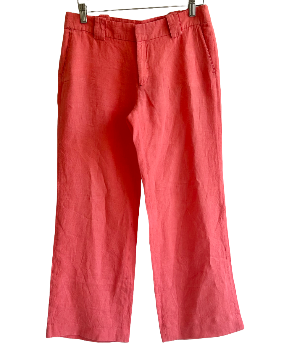 00’s Linen Flared Pants