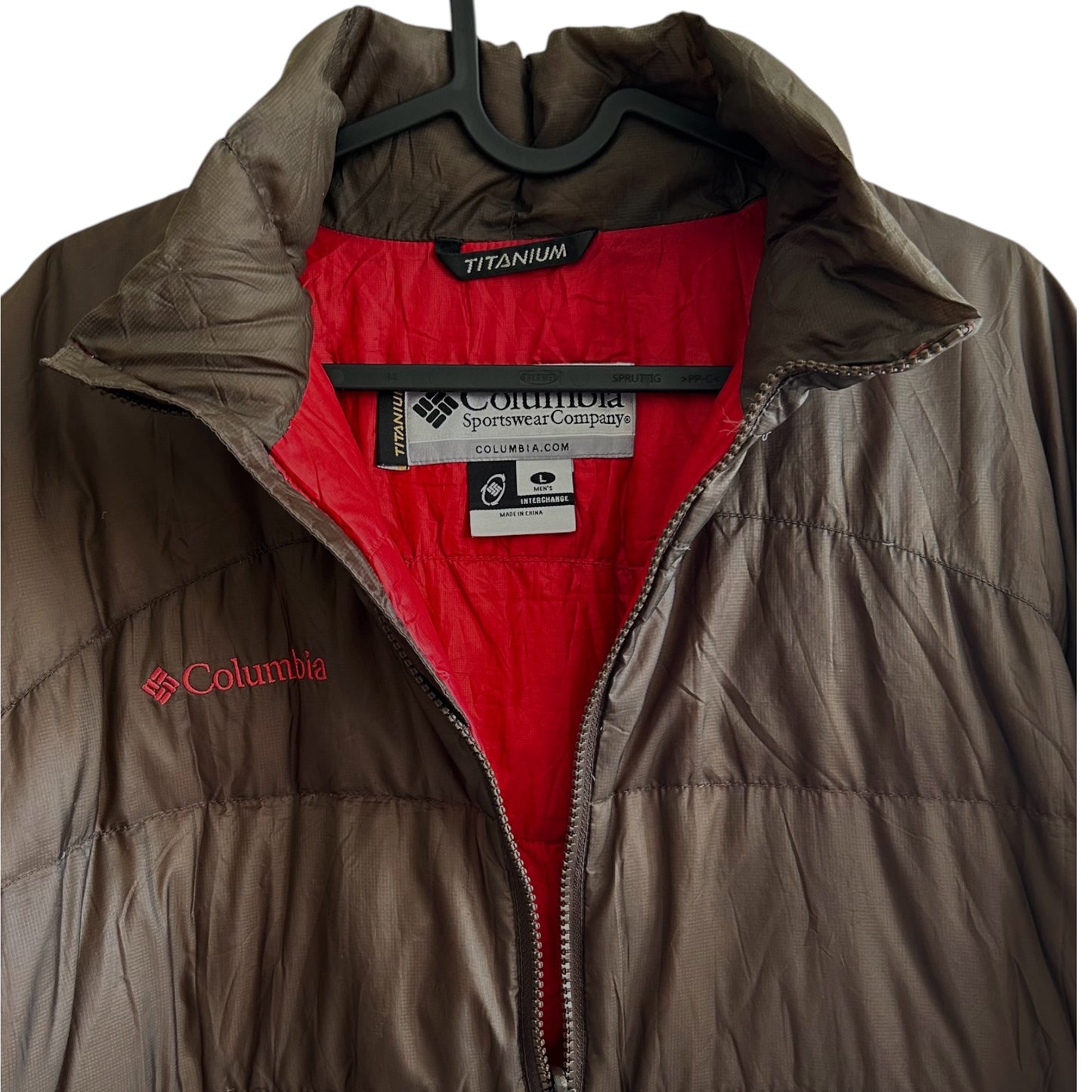 Columbia Metallic Bronze TITANIUM Puffer Jacket