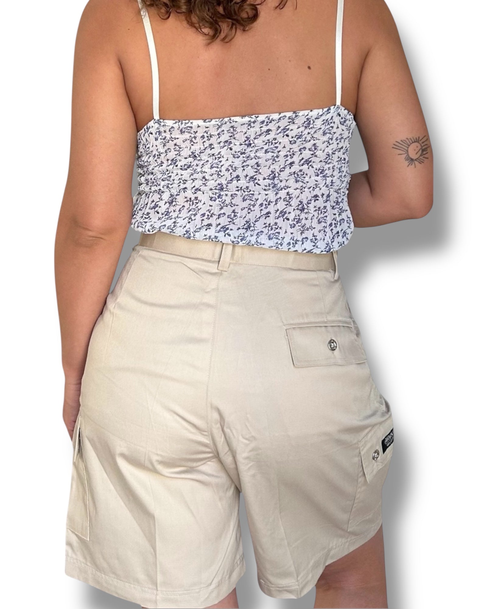 Y2K White Sheer Viscose Cami Top