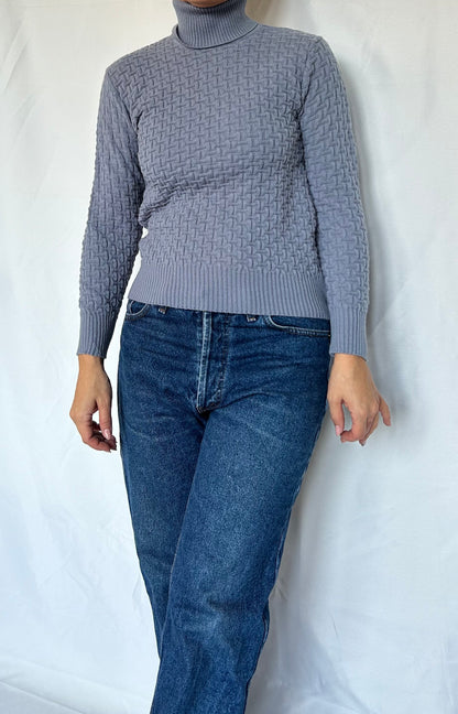 Vintage Light Blue Sweater