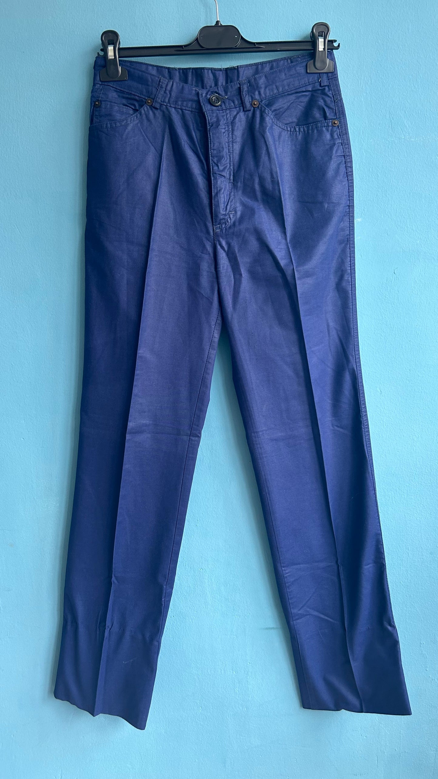 Vintage Dark Blue Denim Pants