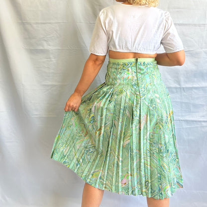 Vintage Pleated Skirt