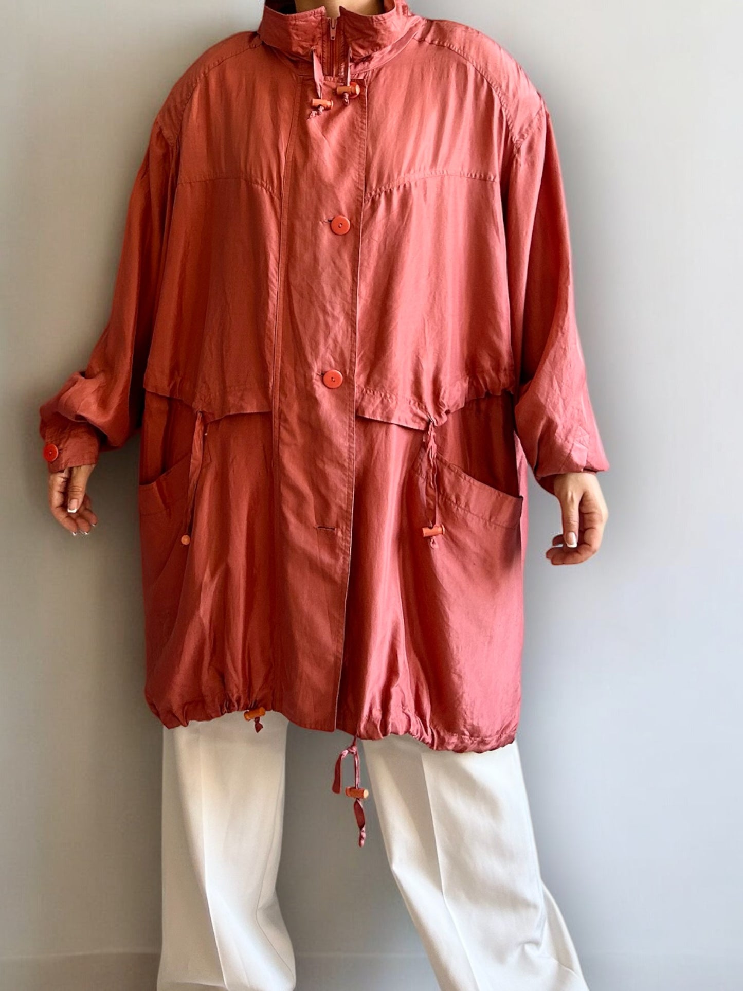 Vintage Silk Coat