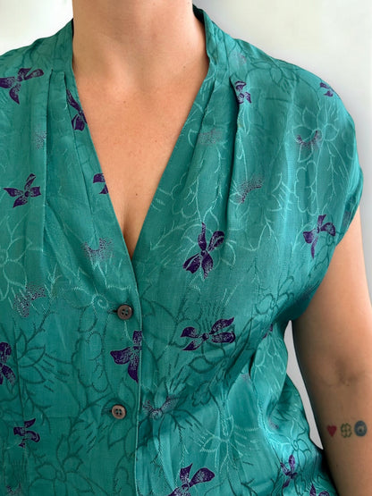 Vintage Silk Blouse