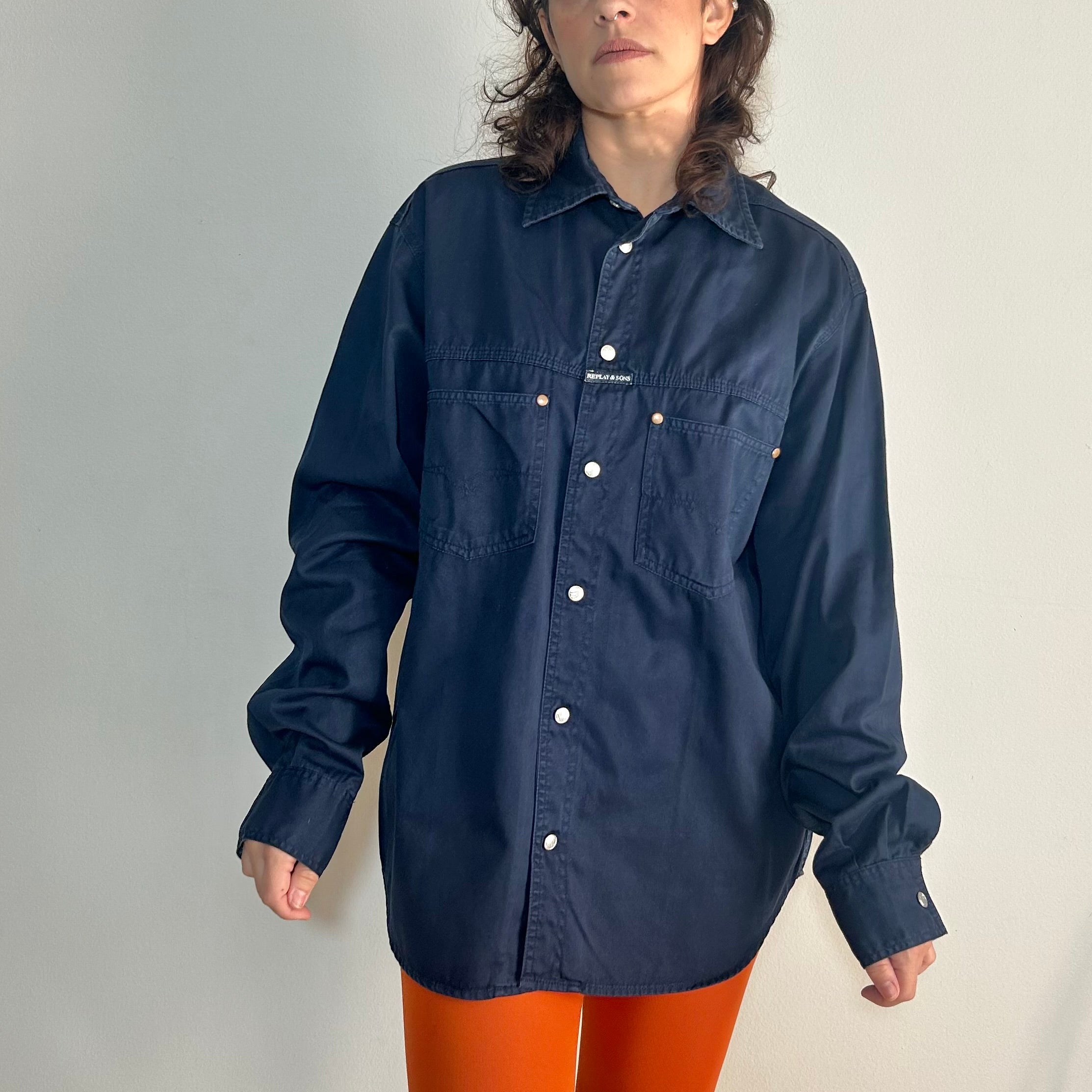 Vintage Replay & Sons Utilitarian Workwear Shirt